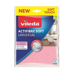 Vileda Actifibre Soft universaalne puhastuslapp, 2 tk. hind ja info | Puhastustarvikud | hansapost.ee