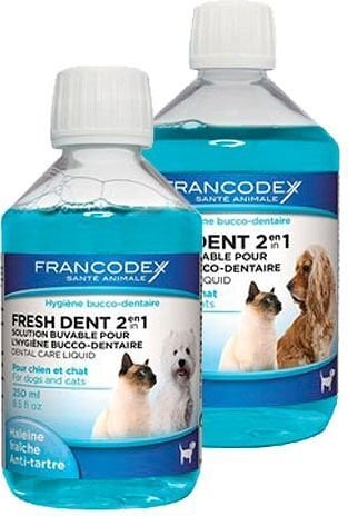 Francodex Fresh dent suuhügieeni vedelik koertele ja kassidele, 500 ml цена и информация | Hooldus/grooming | hansapost.ee
