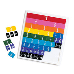 Matemaatikamäng Learning Resources Rainbow Fraction LER 0615 hind ja info | Arendavad laste mänguasjad | hansapost.ee