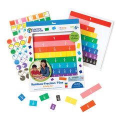 Matemaatikamäng Learning Resources Rainbow Fraction LER 0615 hind ja info | Arendavad laste mänguasjad | hansapost.ee
