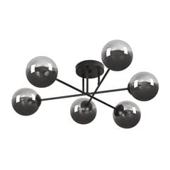 Emibig потолочный светильник Brendi 6B Black/Graphite цена и информация | Потолочные светильники | hansapost.ee
