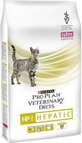 Purina PPVD Feline HP Hepatic kassidele, 1,5 kg цена и информация | Kassi kuivtoit ja kassikrõbinad | hansapost.ee