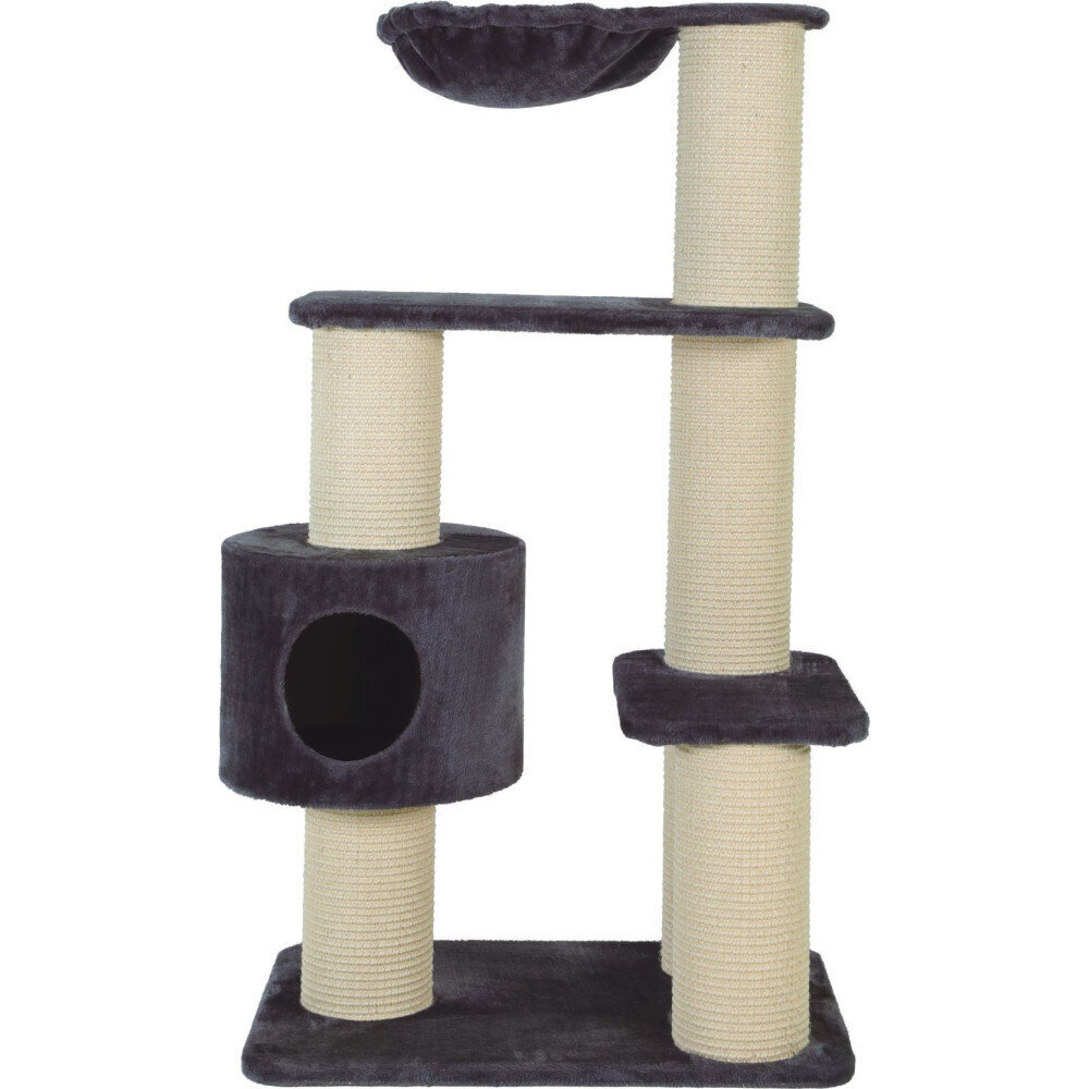 Kraapimispuu-kassimaja Zolux Big Cat 3, 83x50x134,5 cm, beež/hall hind ja info | Kraapimispuud kassidele | hansapost.ee