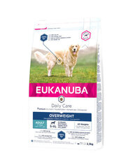 Eukanuba Daily Care Overweight rasvumisele kalduvatele koertele, 2,3 kg hind ja info | Koerte kuivtoit ja krõbinad | hansapost.ee