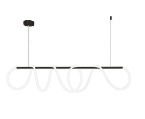 LED laevalgusti koos puldiga Long B, Black hind ja info | Rippvalgustid | hansapost.ee