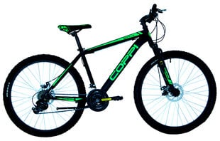 Горный велосипед MTB Coppi 27.5", M, черный цвет цена и информация | Велосипеды | hansapost.ee