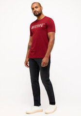 Мужская футболка Mustang, темно-красная цена и информация | Мужские футболки | hansapost.ee