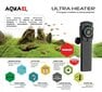 "Aquael Ultra" kütteseade D&amp;N 100W kütteseade цена и информация | Akvaariumid ja lisatarvikud | hansapost.ee