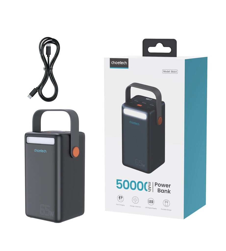 Choetech B664, 50000mAh hind ja info | Akupangad | hansapost.ee