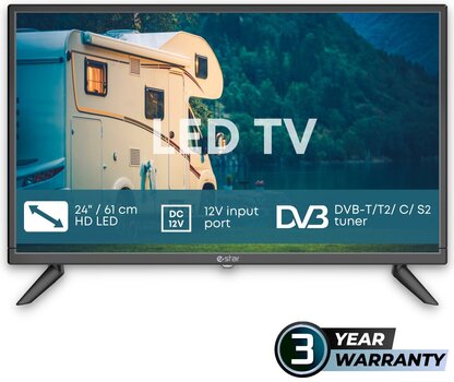 Kahjustatud pakendiga toode. eSTAR LEDTV24D5T2 hind ja info | Telerid defektiga pakendis | hansapost.ee