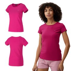 T-särk naistele 4F 4FSS23TTSHF580, roosa цена и информация | Женские футболки | hansapost.ee