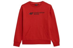 Детская футболка 4F, размер 134, красная цена и информация | Свитеры, жилетки, пиджаки для мальчиков | hansapost.ee