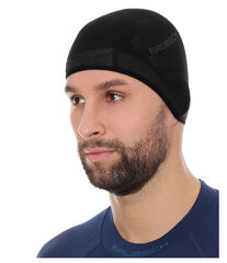 .Термальная тренировочная шапочка Brubeck черная S/M цена и информация | Мужские шарфы, шапки, перчатки | hansapost.ee