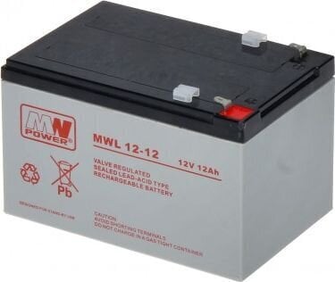 Aku MWPower MWL 12V 12Ah AGM price and information | Autoakud | hansapost.ee