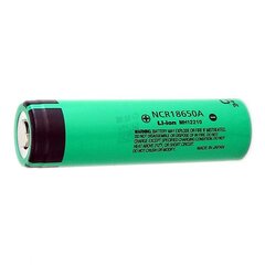 Аккумулятор Panasonic NCR18650A 3,6V 3100mAh цена и информация | Аккумуляторы | hansapost.ee