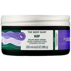 Kehakreem The Body Shop Sleep Levender Vetiver, 200 ml hind ja info | Kehakreemid, kehaõlid ja losjoonid | hansapost.ee