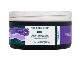 Крем для тела The Body Shop Sleep Levender Vetiver, 200 мл цена и информация | Кремы, лосьоны для тела | hansapost.ee