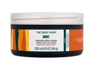 Kehakreem The Body Shop Boost Whipped Body Cream, 200 ml hind ja info | Kehakreemid, kehaõlid ja losjoonid | hansapost.ee