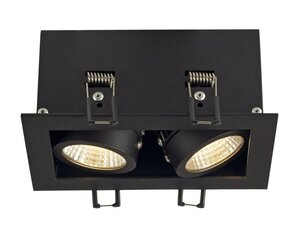 SLV встраиваемый светильник Kadux 2 Set цена и информация | Монтируемые светильники, светодиодные панели | hansapost.ee