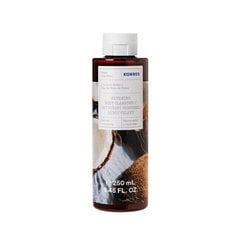 Dušigeel Korres Coconut Water 250 ml hind ja info | Korres Parfüümid, lõhnad ja kosmeetika | hansapost.ee