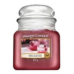 Yankee Candle Sweet Plum Sake 411 г цена и информация | Подсвечники, свечи | hansapost.ee