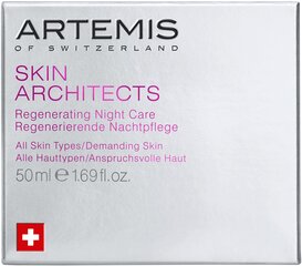 Atkuriamasis naktinis veido kremas Artemis Skin Architects Regenerating Night Care, 50 ml hind ja info | Näokreemid | hansapost.ee