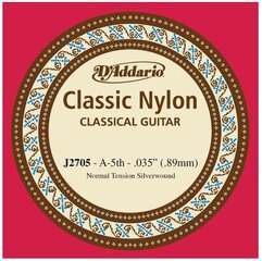 Keeled klassikalisele kitarrile D'Addario Classic NT J2705 0.035 hind ja info | Muusikainstrumentide tarvikud | hansapost.ee