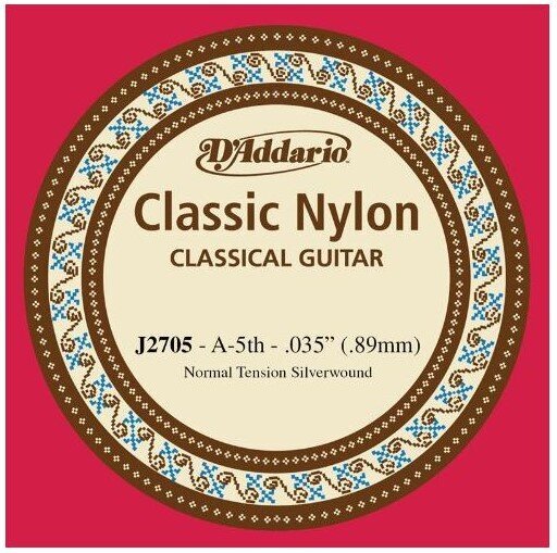 Keeled klassikalisele kitarrile D'Addario Classic NT J2705 0.035 цена и информация | Muusikainstrumentide tarvikud | hansapost.ee