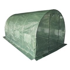 Туннельная теплица из 4 сегментов, 4х2,5х2 м, зеленая цена и информация | Теплицы | hansapost.ee