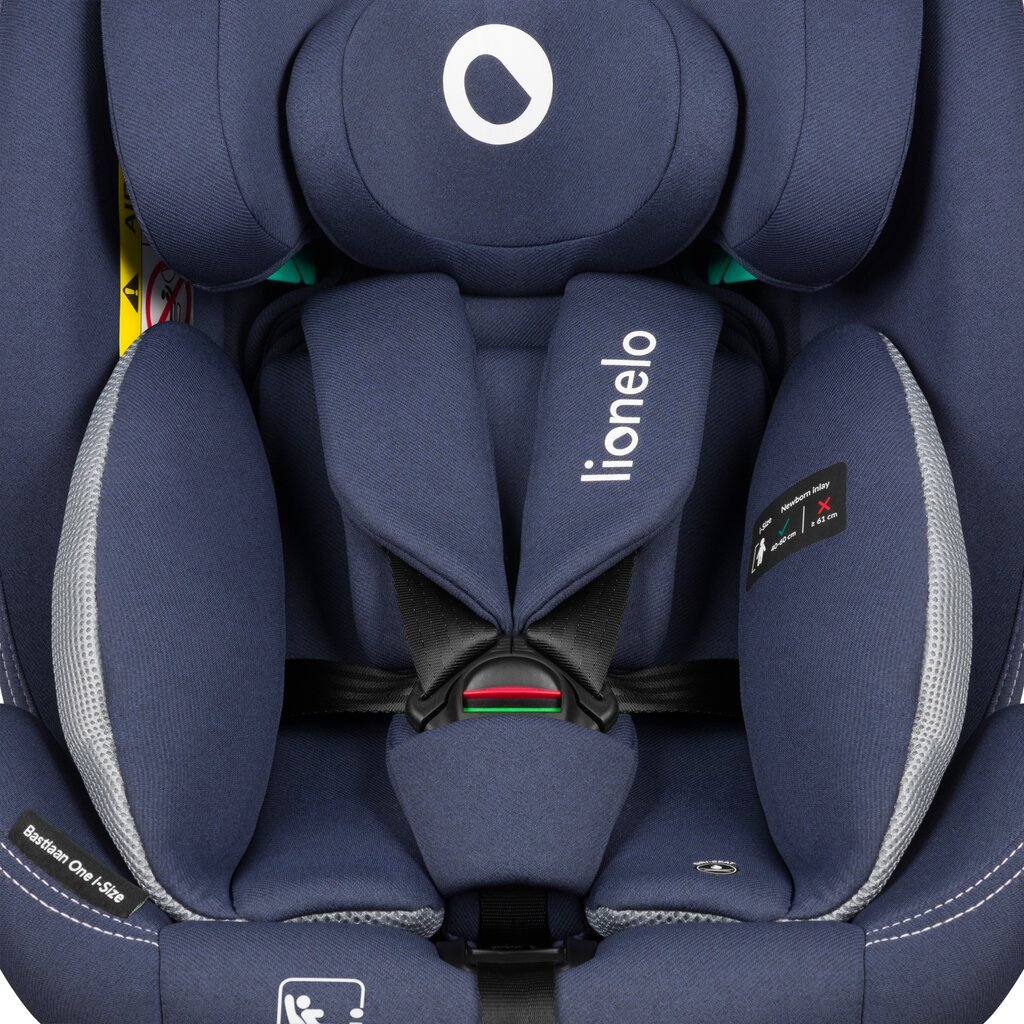 Turvatool Lionelo Bastiaan One I-Size 40-150 cm, navy blue цена и информация | Turvatoolid ja turvahällid | hansapost.ee