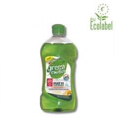 Orgaaniline kontsentreeritud nõudepesuvahend Citrina Green Emotion, 500 ml price and information | Dishwashing detergents | hansapost.ee