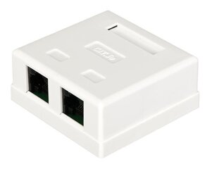 Разъем провода Alantec GN002 2xRJ45 Белый цена и информация | Коммутаторы (Switch) | hansapost.ee