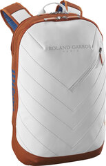 Рюкзак для теннисных ракеток Wilson Super Tour Roland Garros, белый цвет цена и информация | Товары для большого тенниса | hansapost.ee