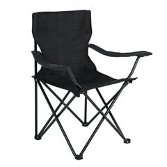 Складной походный стул Anter, черный цвет цена и информация | Туристическая мебель | hansapost.ee