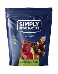 Simply From Nature vorstid metssealihaga, 300 g hind ja info | Koerte maiused | hansapost.ee