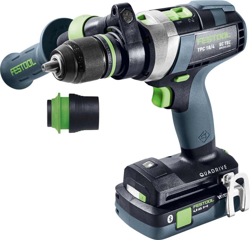 Festool Aku lööktrell-kruvikeeraja QUADRIVE TPC 18/4 5,2/4,0 I-Plus 575605 hind ja info | Akutrellid, puurid ja kruvikeerajad | hansapost.ee