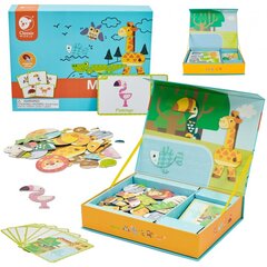 Магнитная головоломка «Животные» цена и информация | Развивающие игрушки для детей | hansapost.ee