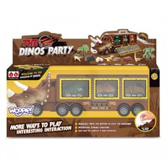 Грузовик-динозавр с пусковой установкой и игрушечными машинками WOOPIE  цена и информация | Игрушки для мальчиков | hansapost.ee
