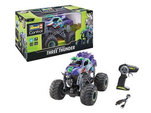 Revell - RC Dino Monster Truck "Three Thunder", 24556 hind ja info | Mänguasjad poistele | hansapost.ee