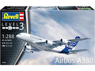 Revell - Airbus A380, 1/288, 03808 hind ja info | Klotsid ja konstruktorid | hansapost.ee