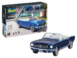 Revell - 60th Anniversary Ford Mustang mudeli komplekt, 1/24, 05647 цена и информация | Конструкторы и кубики | hansapost.ee