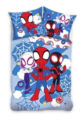 Laste voodipesukomplekt 150x210 Spiderman, 2-osaline hind ja info | Laste voodipesu | hansapost.ee