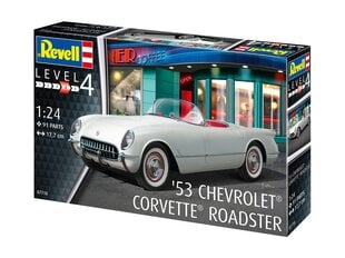 Revell - 1953 Corvette Roadster, 1/24, 07718 hind ja info | Liimitavad mudelid | hansapost.ee