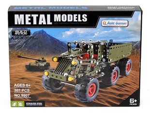 Metallist konstruktormasin "Metallmudelid" 305el., 6+ hind ja info | Klotsid ja konstruktorid | hansapost.ee