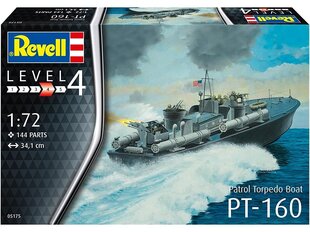 Revell - Patrol Torpedo Boat PT-559/PT-160, 1/72, 05175 цена и информация | Конструкторы и кубики | hansapost.ee