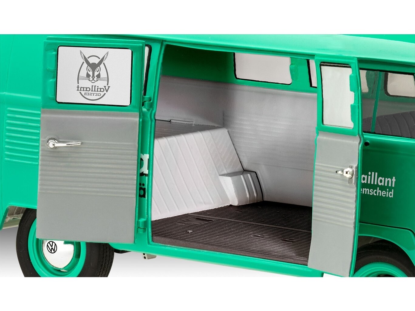 Revell - 150 years of Vaillant Volkswagen T1 Bus mudeli komplekt, 1/24, 05648 цена и информация | Klotsid ja konstruktorid | hansapost.ee