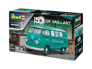 Revell - 150 years of Vaillant Volkswagen T1 Bus mudeli komplekt, 1/24, 05648 hind ja info | Klotsid ja konstruktorid | hansapost.ee