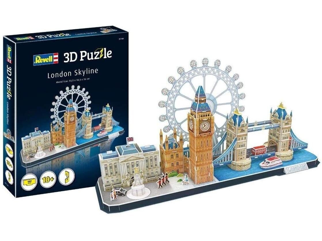 Revell - 3D Puzzle London Skyline, 00140 цена и информация | Pusled lastele ja täiskasvanutele | hansapost.ee