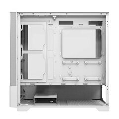 Компьютерный корпус Darkflash DK415 + 2 вентилятора, белый цена и информация | Корпуса | hansapost.ee