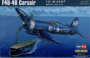 Hobby Boss HOBBY BOSS F4U-4B Corsai r цена и информация | Hobby Boss Спорт, досуг, туризм | hansapost.ee